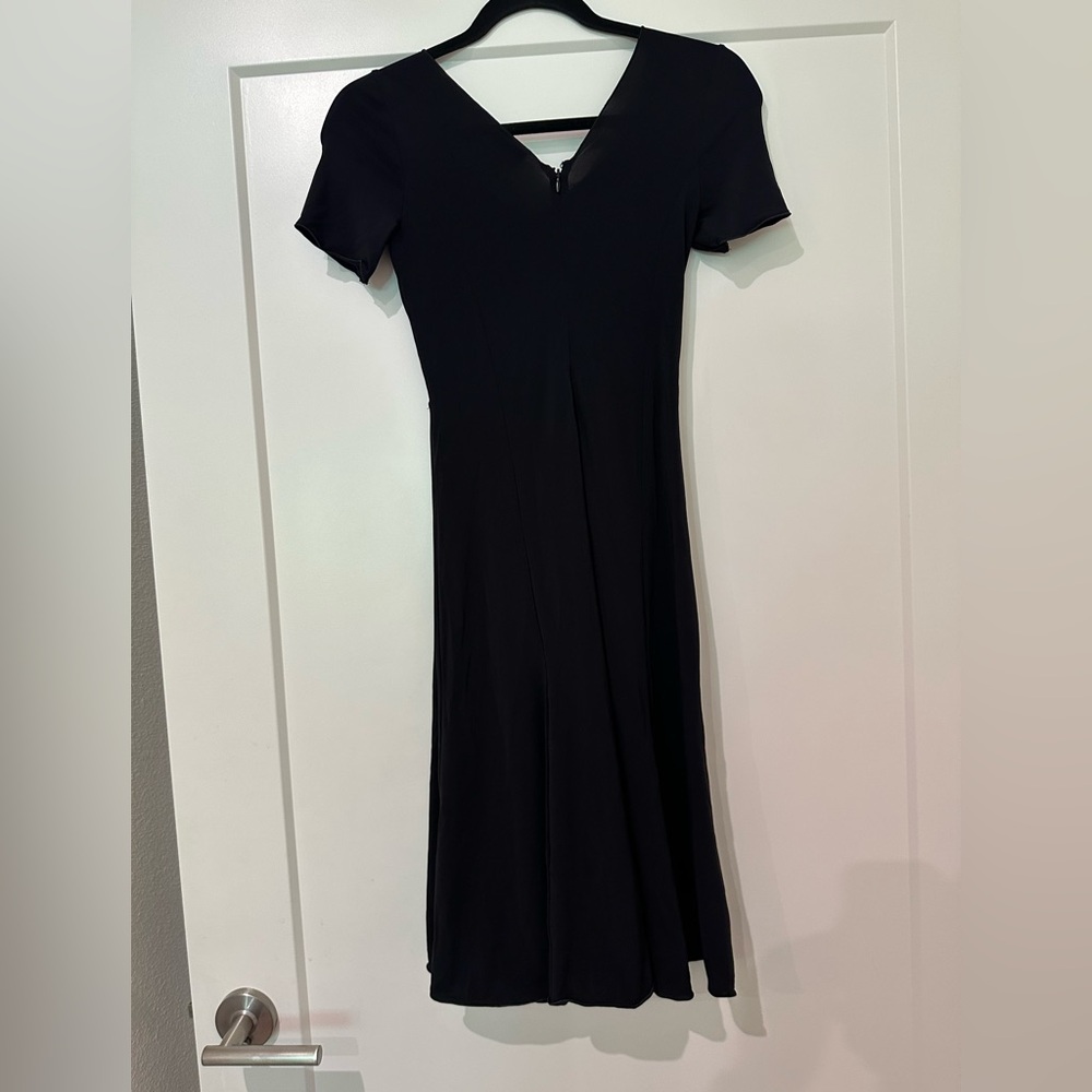 Armani Collezioni Black Midi Dress - Picture 5 of 6
